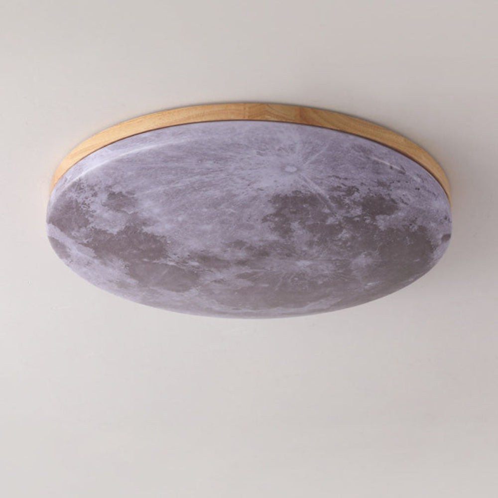 LED Moon Design Ceiling Light Minimalist Style 4