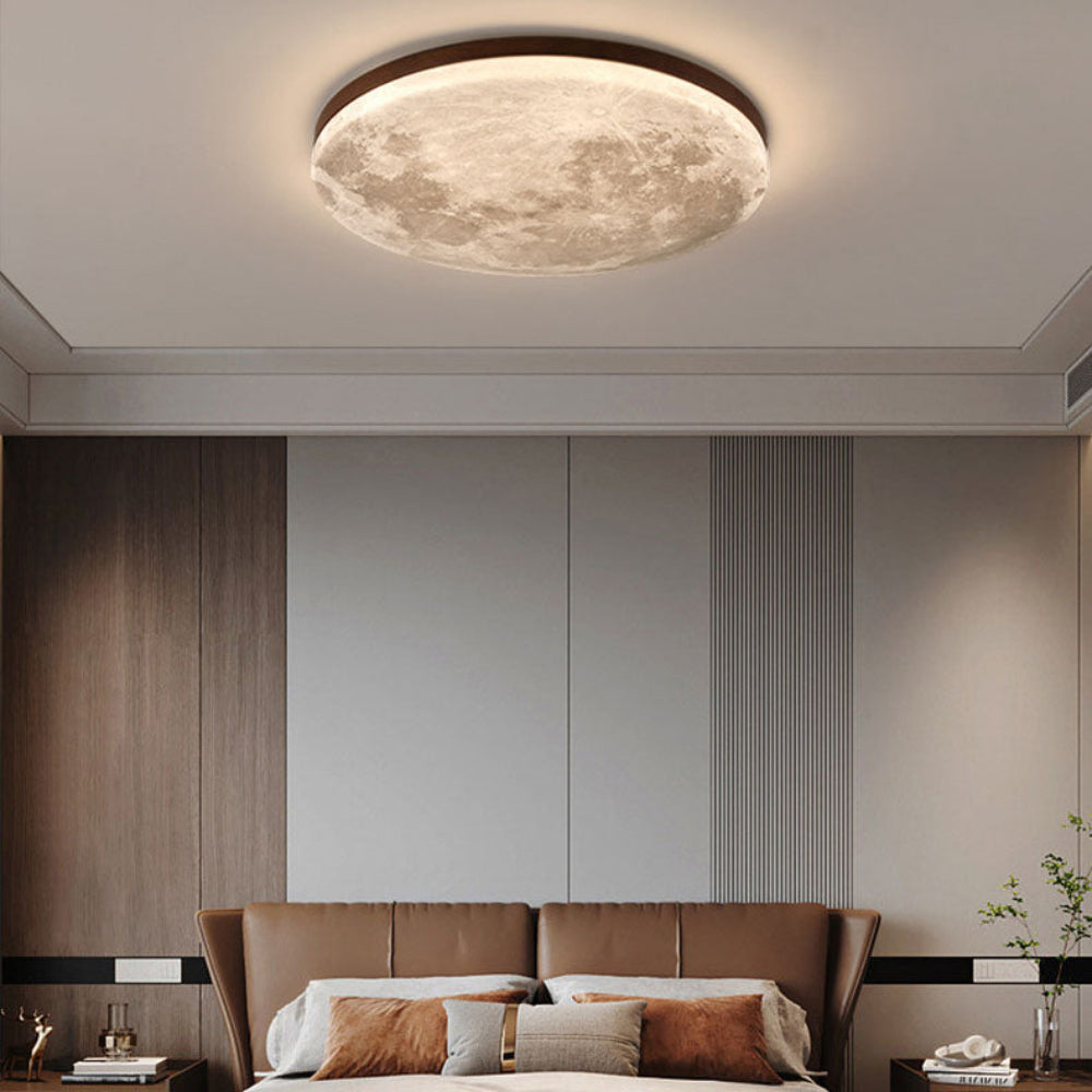 LED Moon Design Ceiling Light Minimalist Style 6