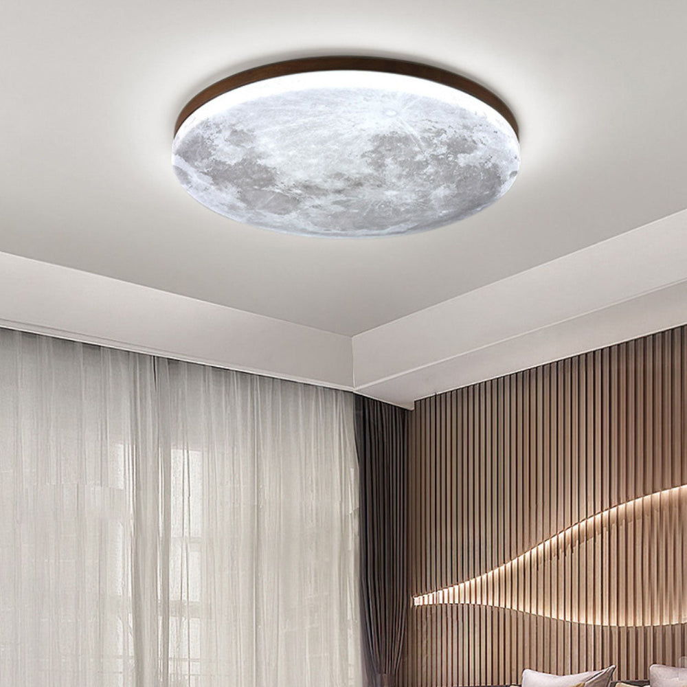 LED Moon Design Ceiling Light Minimalist Style 7