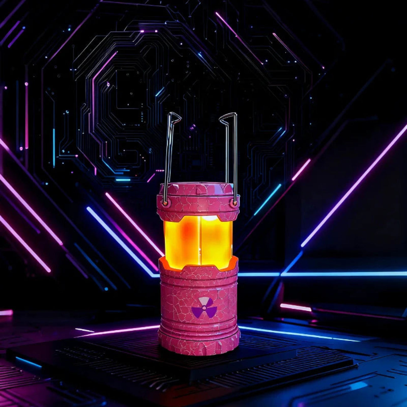 LED Portable Lantern Decorative Glow Sci Fi Theme 11