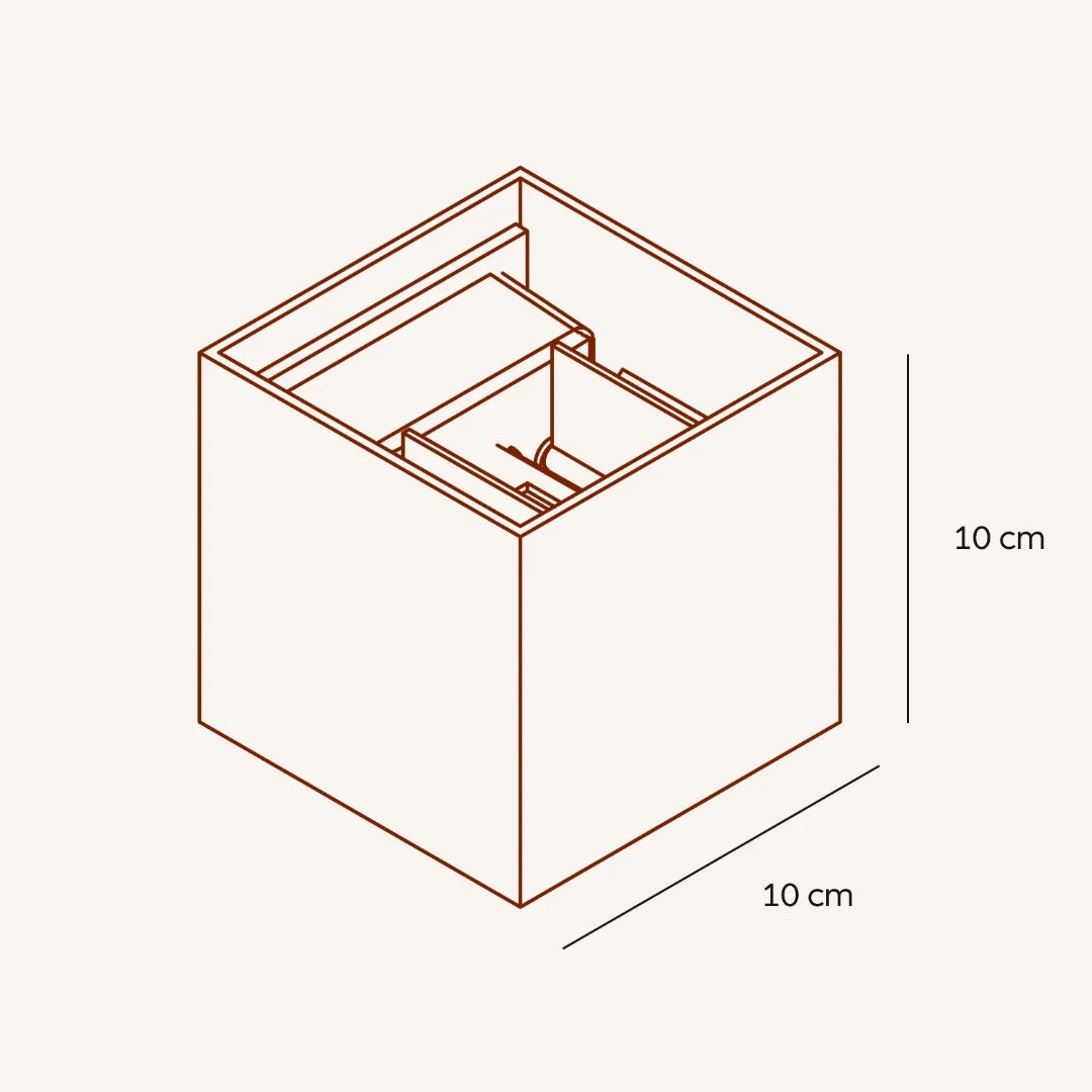 LED Wall Light Adjustable Light Patterns 22