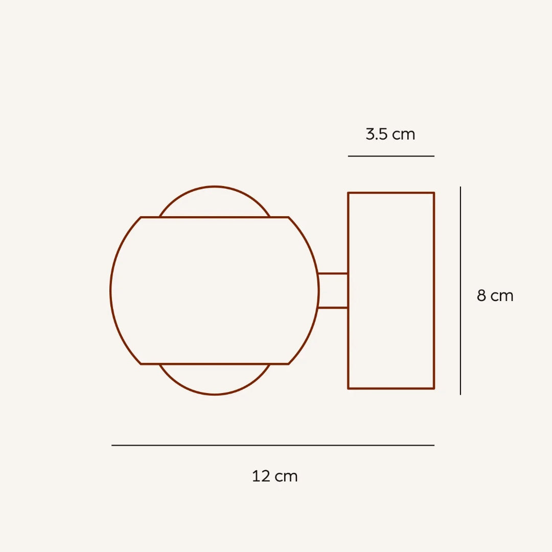 LED Wall Light Chrome Modern Spot Lamp 20