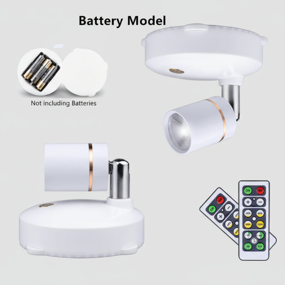 LED Wireless Spotlight Home Garden 5