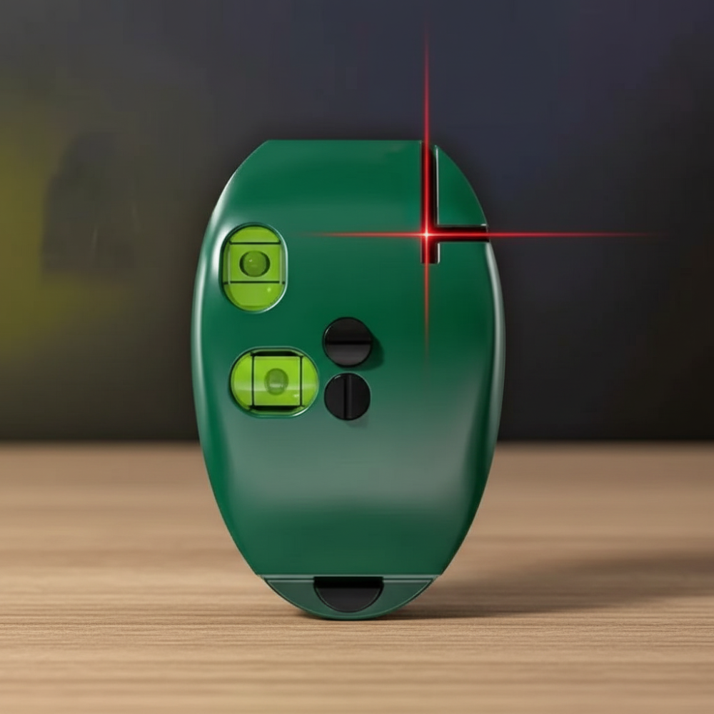 Laser Level Tool with Precision 90° Angle
