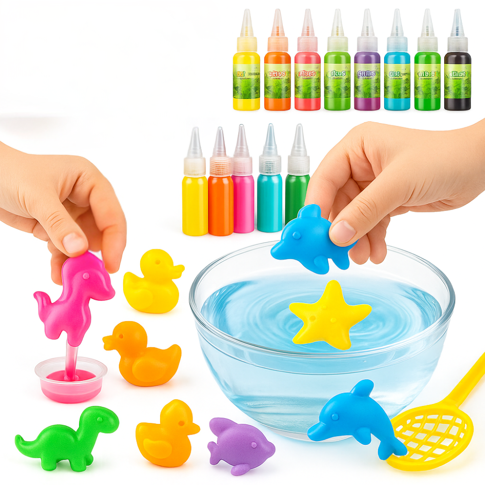 Magic Water Toy Kit DIY Animal Gel Craft Set Kids Play