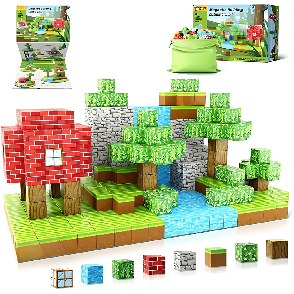 Magnetic Building Blocks Educational Construction Toy Set