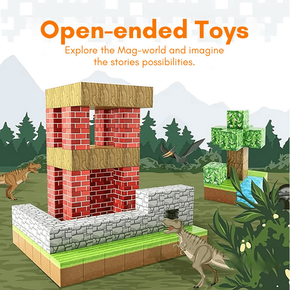 Magnetic Building Blocks Educational Construction Toy Set