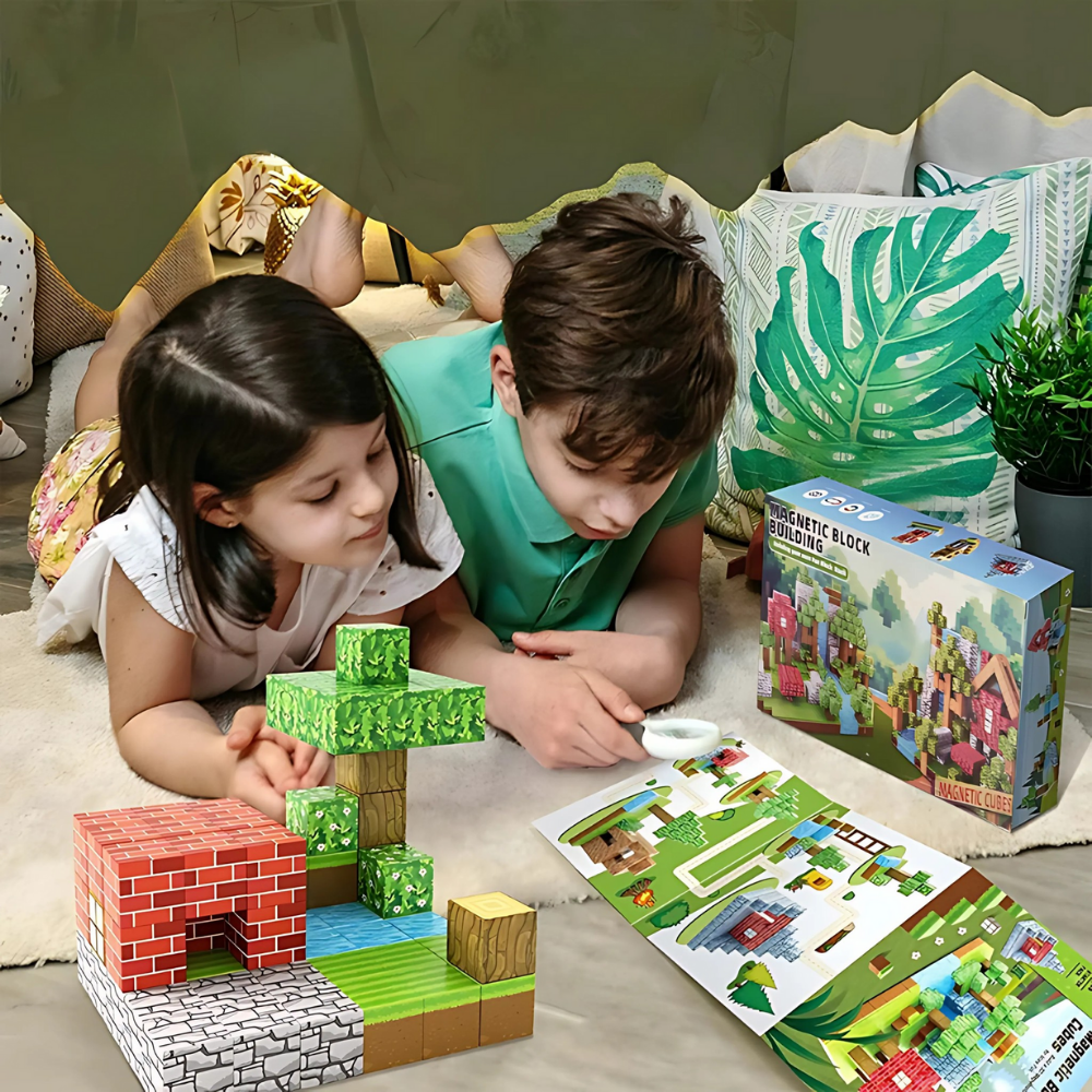 Magnetic Building Blocks Educational Construction Toy Set