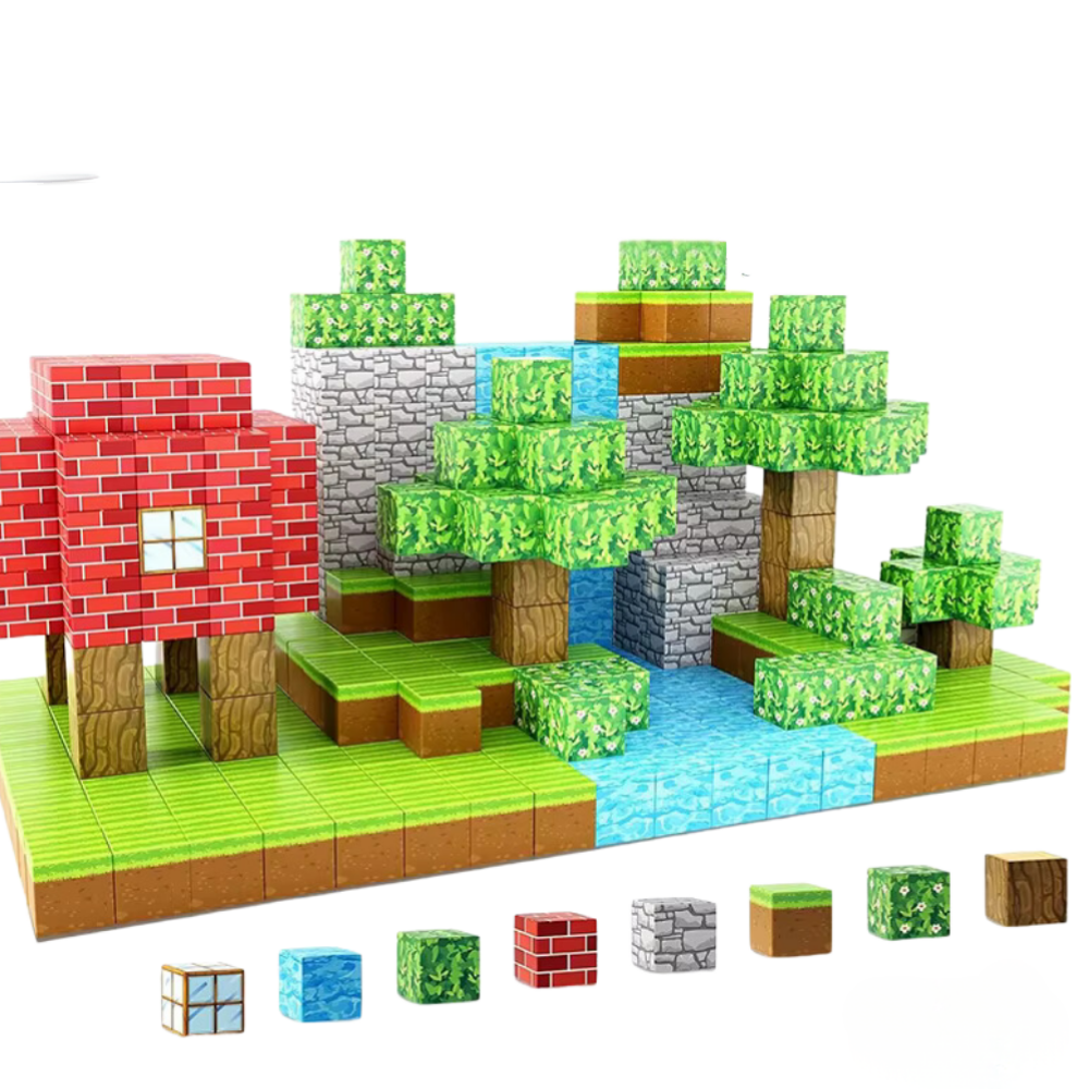 Magnetic Building Blocks Educational Construction Toy Set