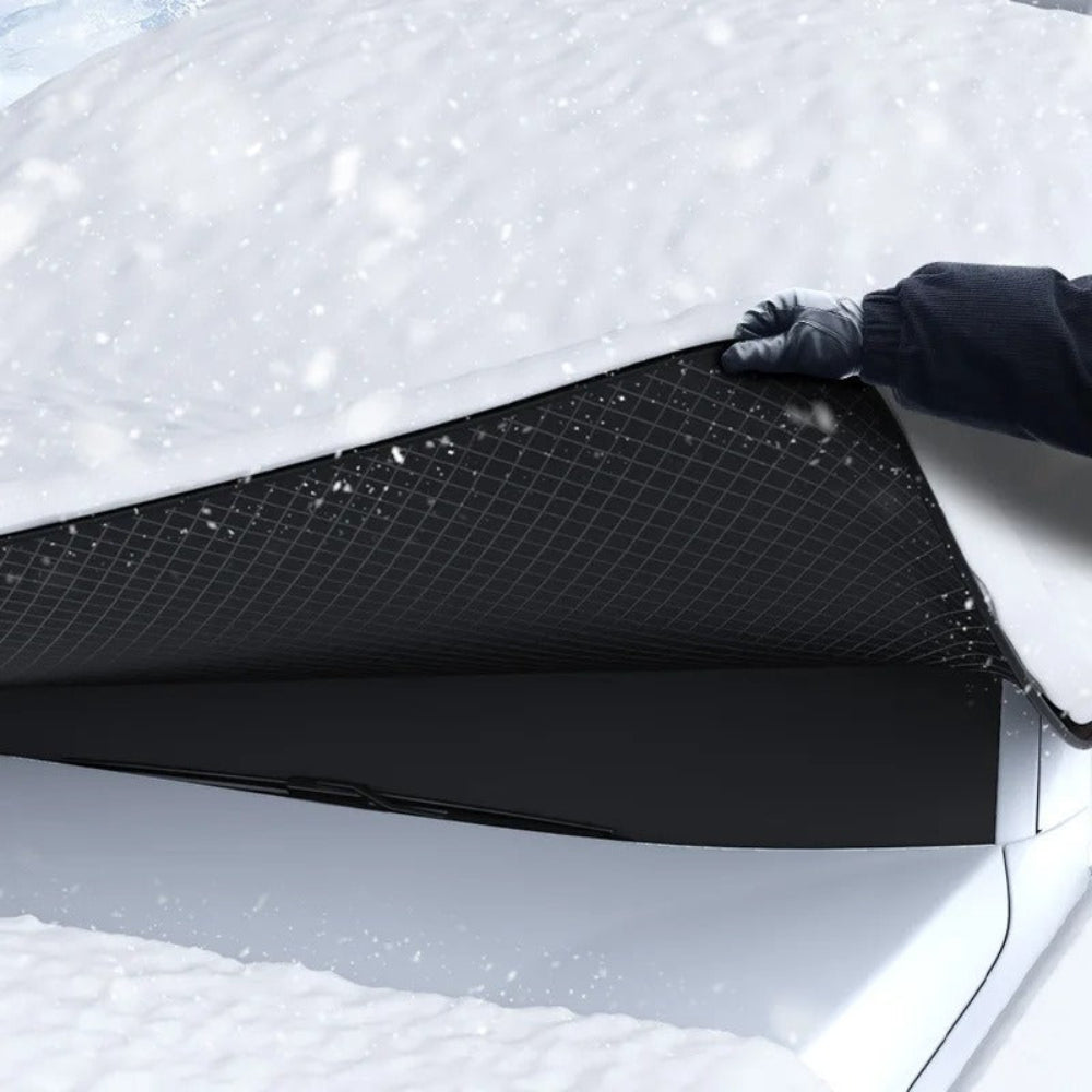 Magnetic Car Windscreen Snow Cover 4