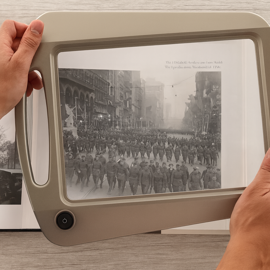 Magnifying Lamp Floor Reading Light Full Page Lens