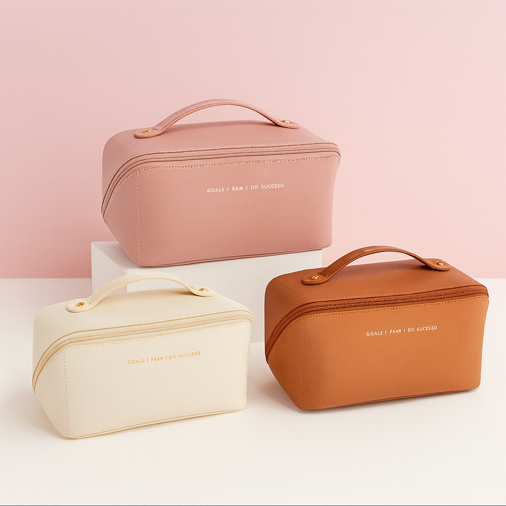 Makeup Bag Large Capacity Travel Cosmetic Storage Organizer