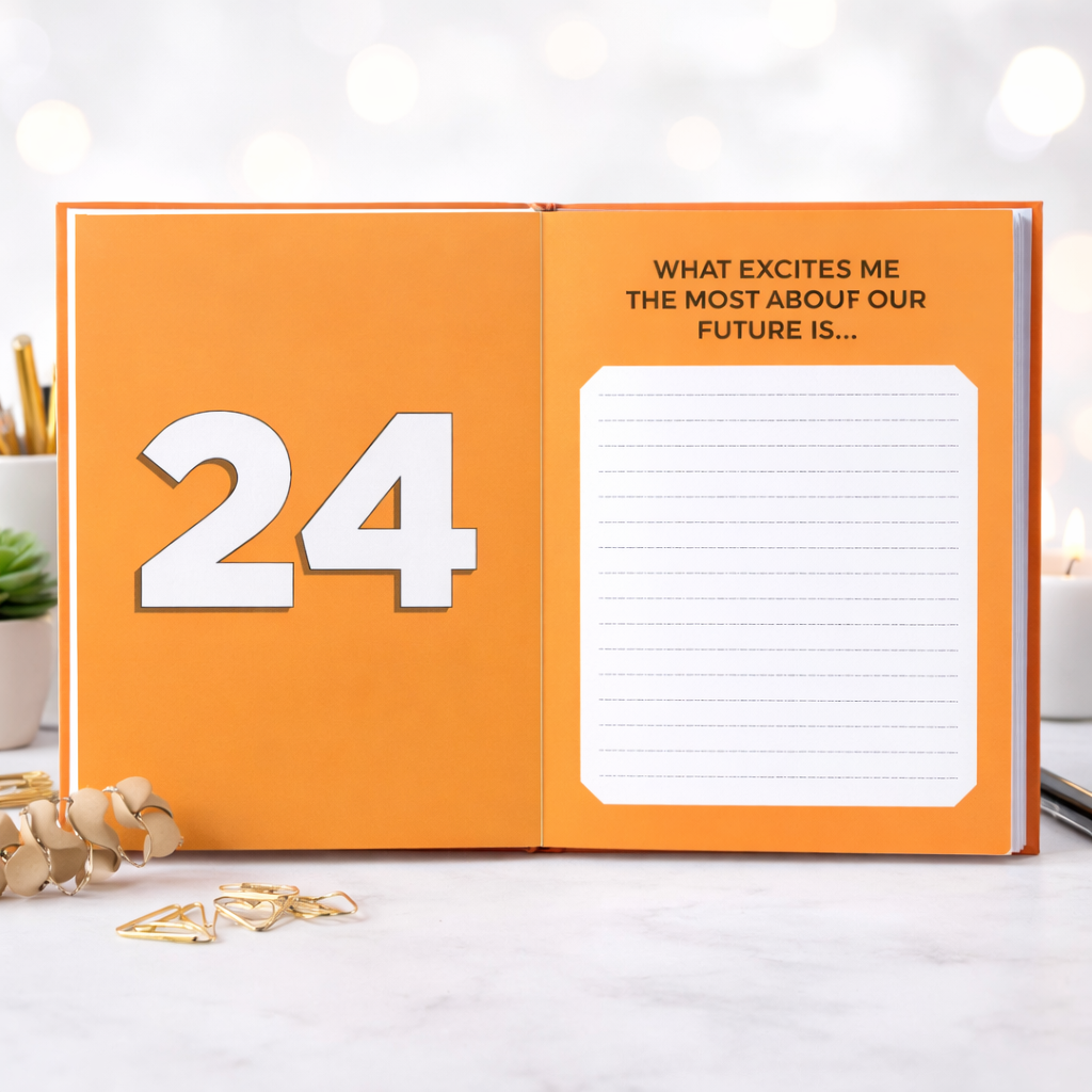 Memory Book Journal Guided Prompts Mom Gift