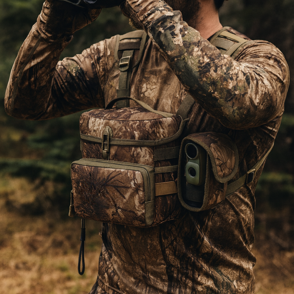 メンズ迷彩戦術狩猟チェストリグ | 防水ハーネス