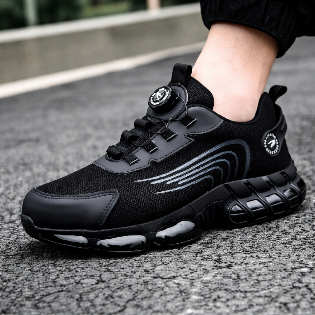 Mens Safety Work Shoes Protective Slip Resistant