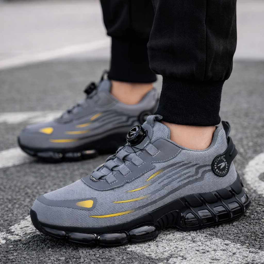 Mens Safety Work Shoes Protective Slip Resistant