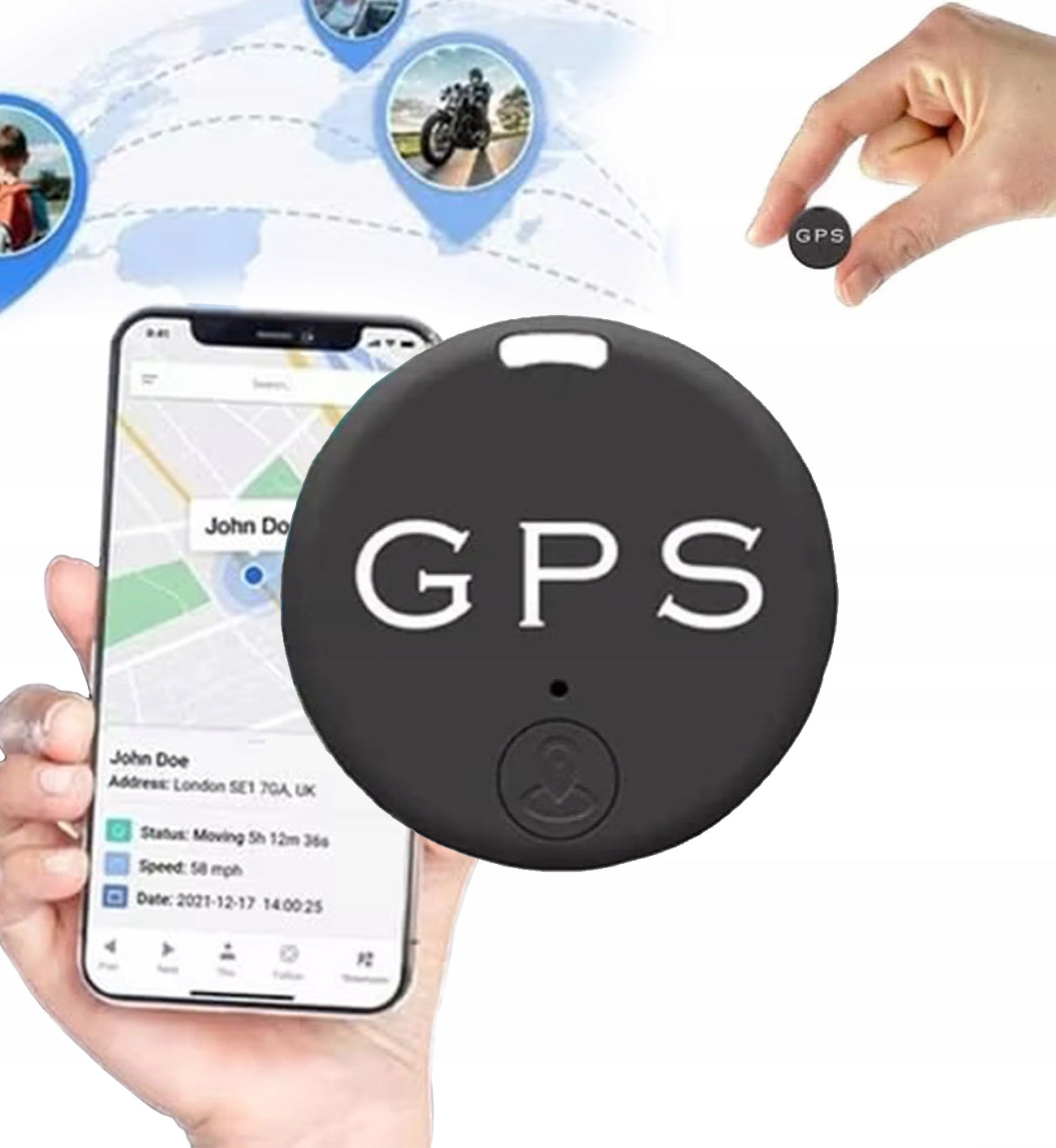 Localizzatore GPS Mini Dispositivo in Tempo Reale