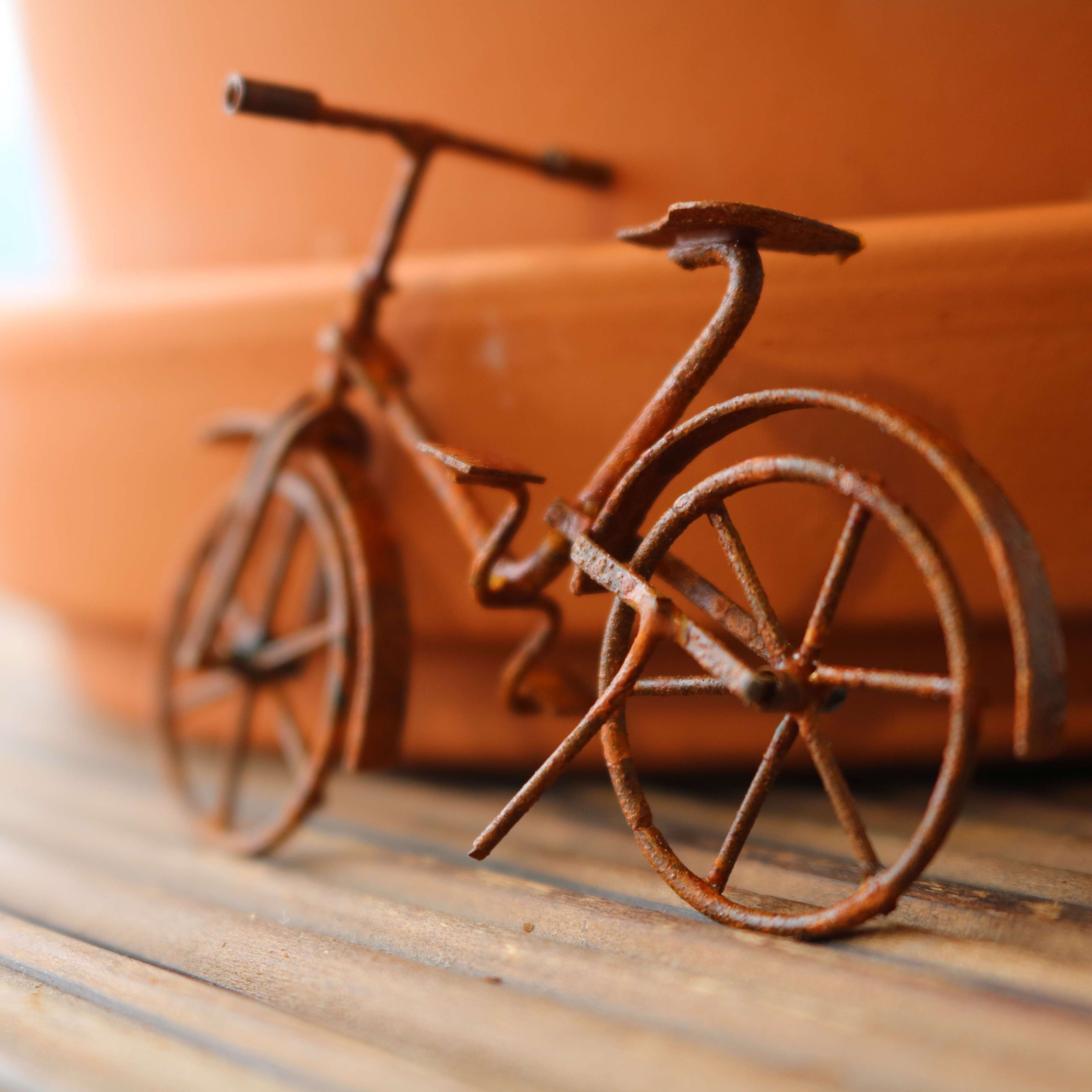 Ensemble de fées miniatures en fer pour décoration de jardin