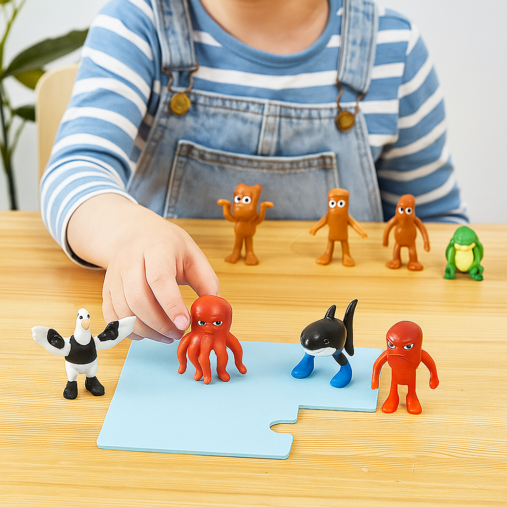 Mini Collectible Figurine Gift Set Animal Toy Collection