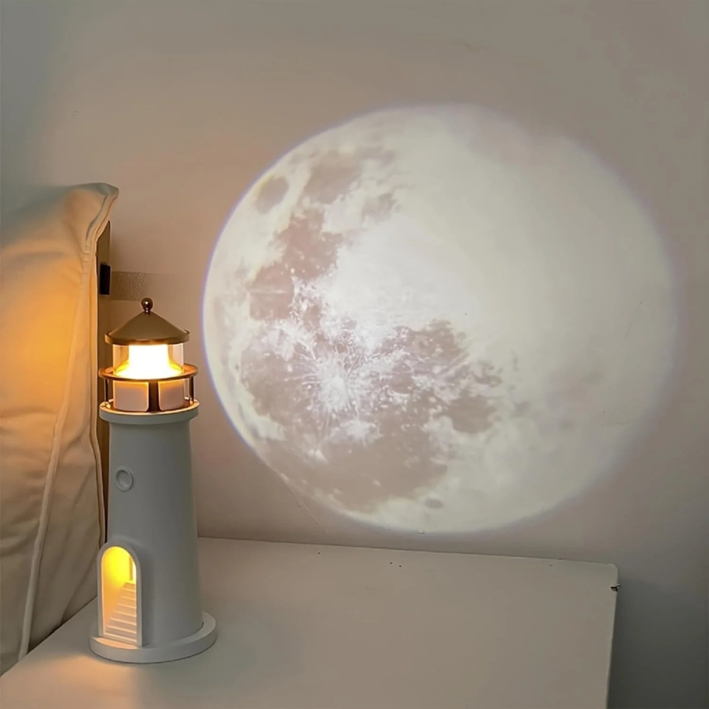 Lampe de lune veilleuse design phare décoration de chambre