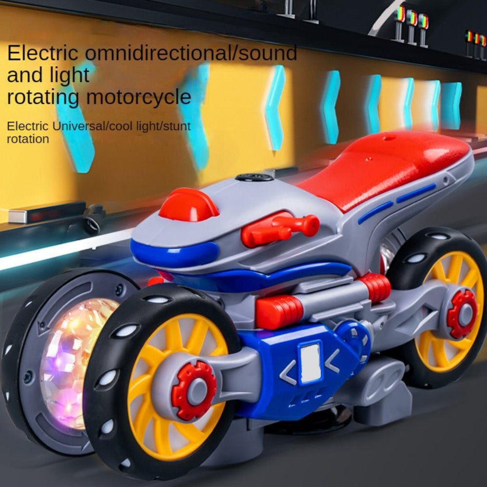 Motorcycle Toy Lights Musical Dancing Motion 3