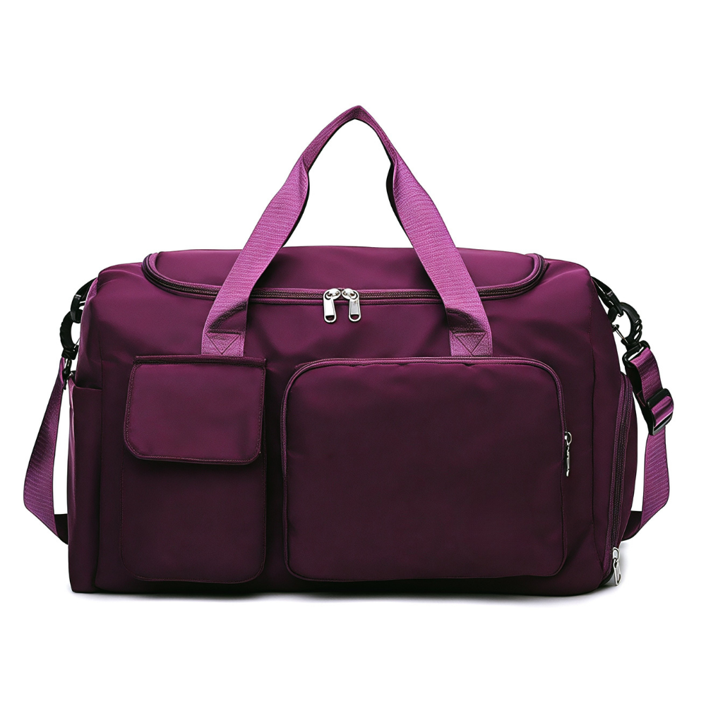 Vodotěsná cestovní taška Duffel | Velký kufr na cvičení s přihrádkou na boty