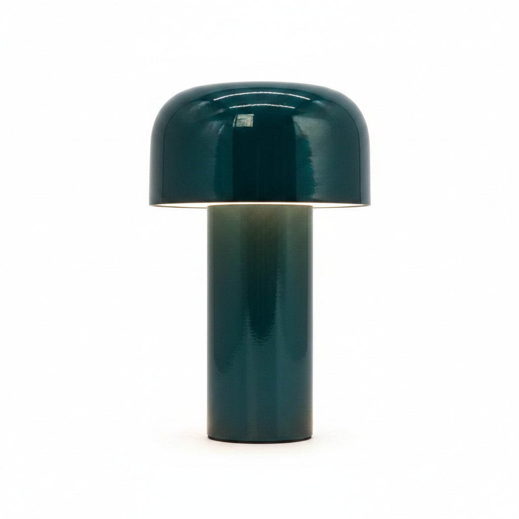 GlowSphere: Wiederaufladbare LED-Tischlampe – Stilvolle tragbare Pilzlampe für stimmungsvolle Innenbeleuchtung
