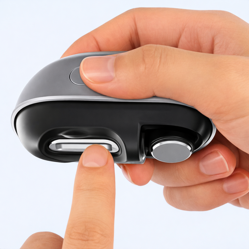 Nail Clipper Electric Rechargeable Quiet Grooming Tool