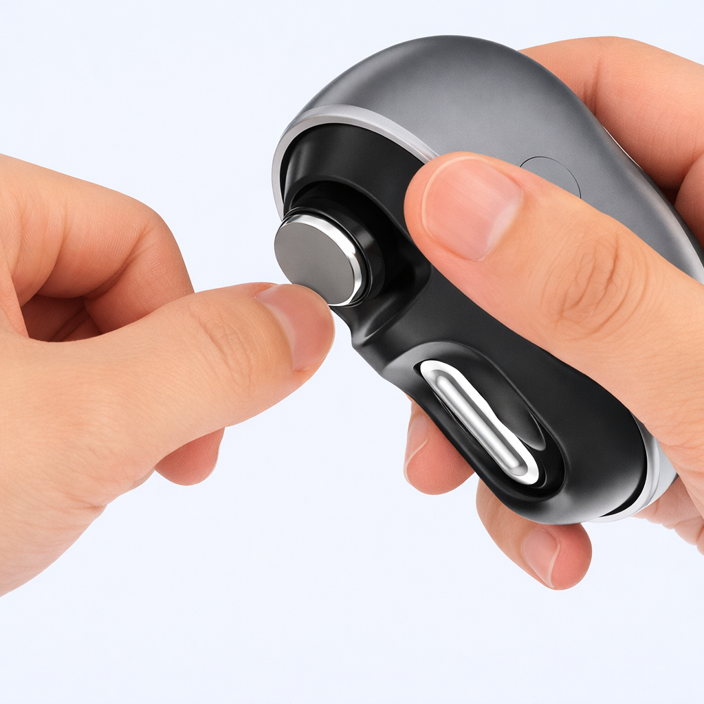 Nail Clipper Electric Rechargeable Quiet Grooming Tool