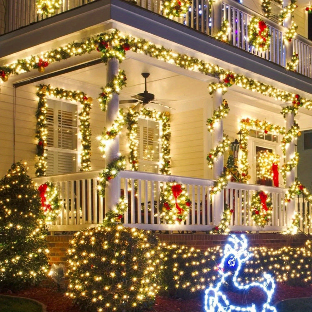 屋外クリスマスライト USB フェアリーストリングリール装飾