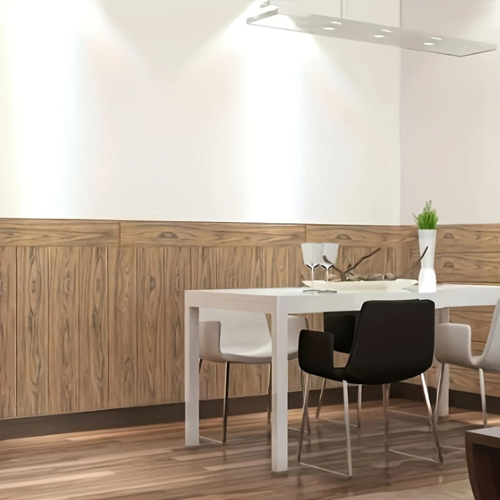 Samolepicí nástěnné panely rustikální dřevěný voděodolný dekor