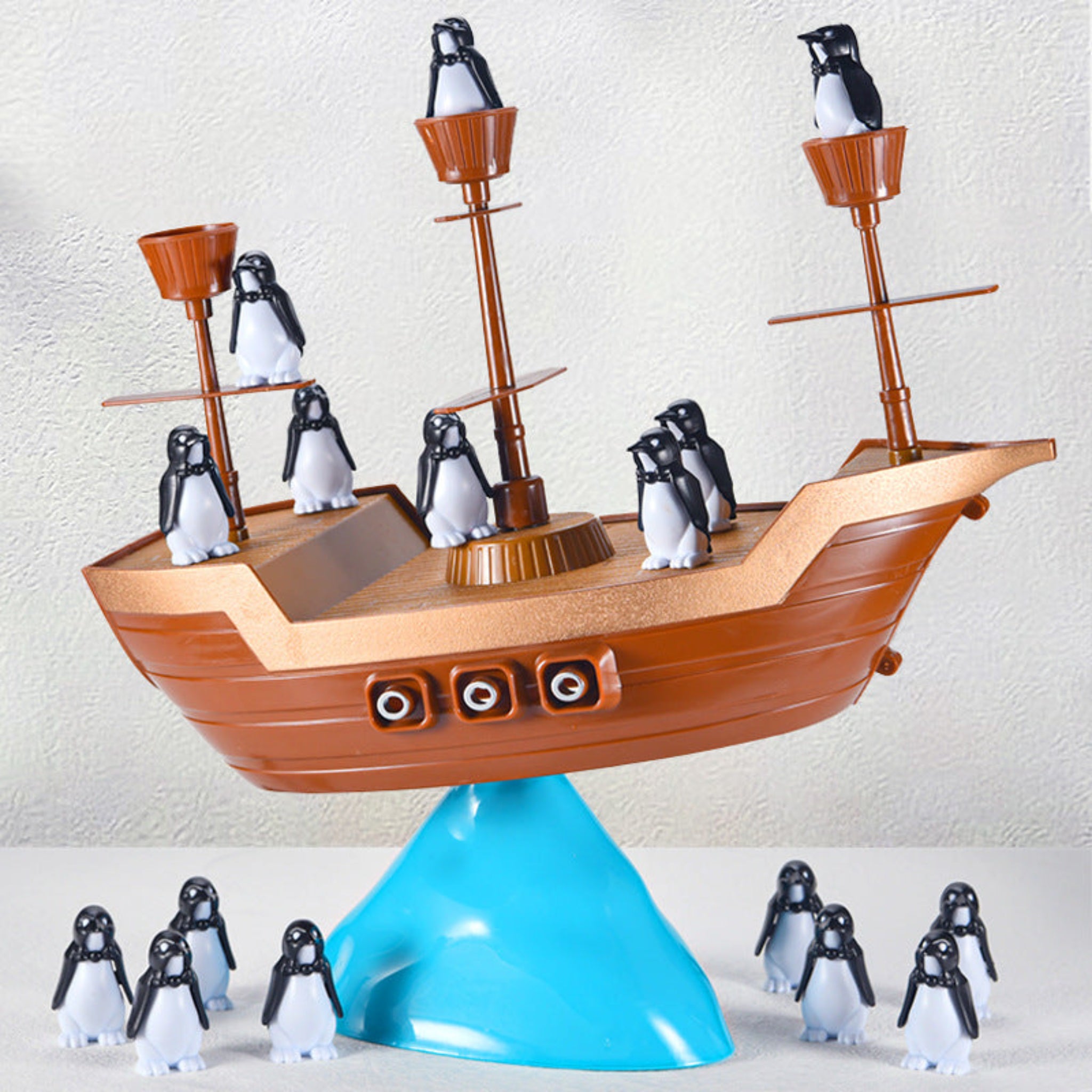 Penguin Pirate Balancing Game Educational Toy 2