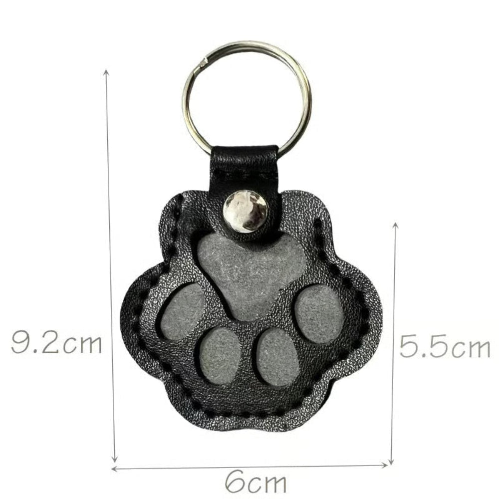 Pet Memorial Leather Keychain Keepsake Remembrance Charm 6