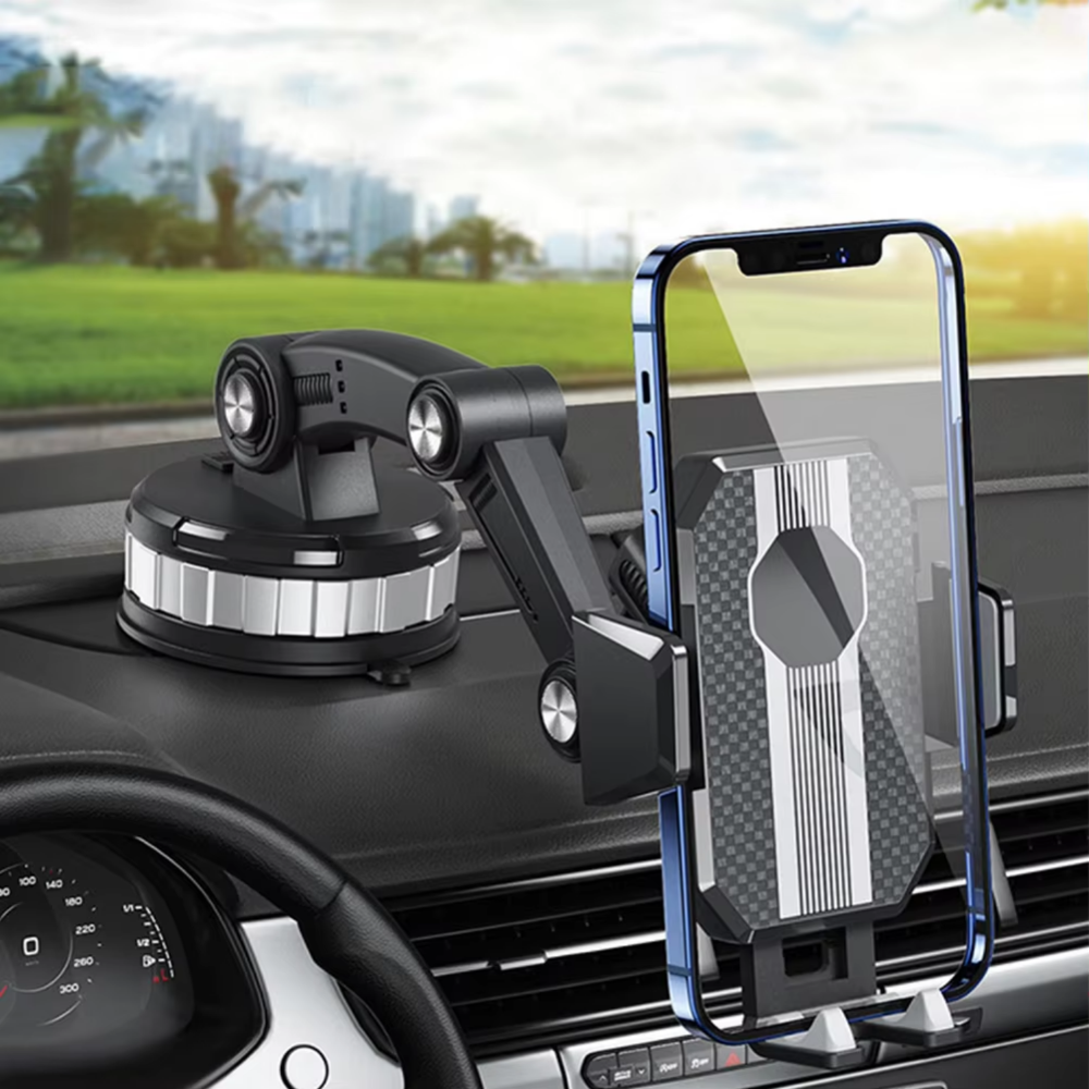 Phone Holder Car Dashboard Suction Adjustable Phone Stand Mount