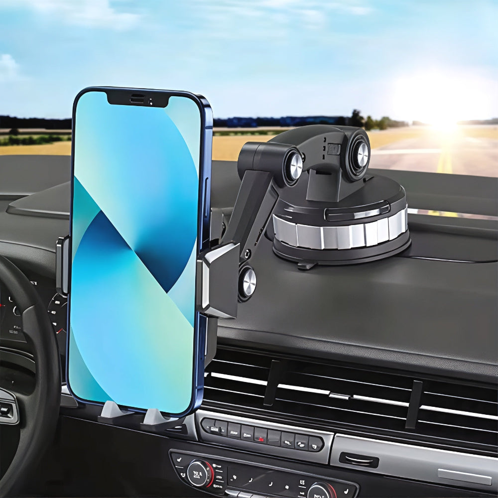 Phone Holder Car Dashboard Suction Adjustable Phone Stand Mount