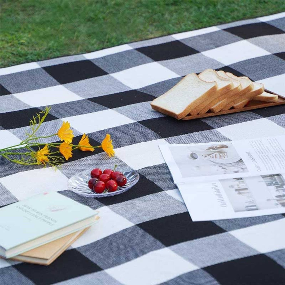 Outdoor-Plaid-Picknickdecke | Wasserdichte faltbare Matte
