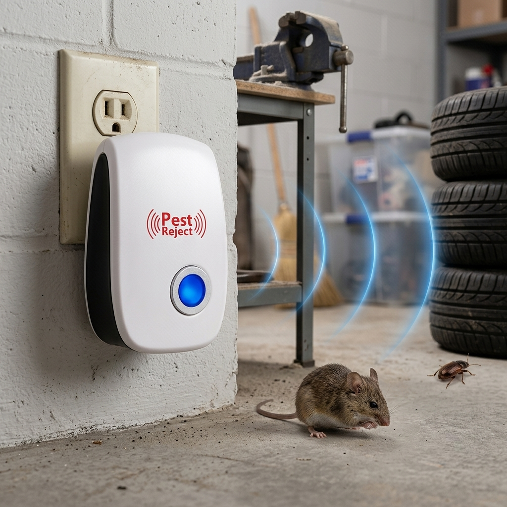Pest Repeller Ultrasonic Plug In Indoor Insect Control