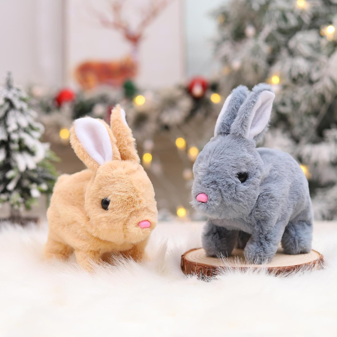 Bunny Toy Plush Rabbit Toy Interactive Moving Animal Toy