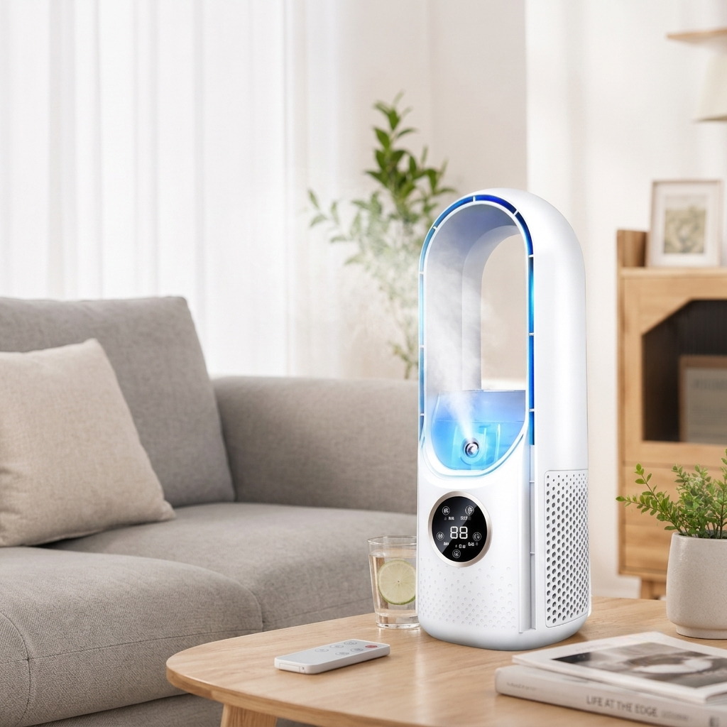 Portable Air Conditioner Mini Quiet Personal Cooling Fan