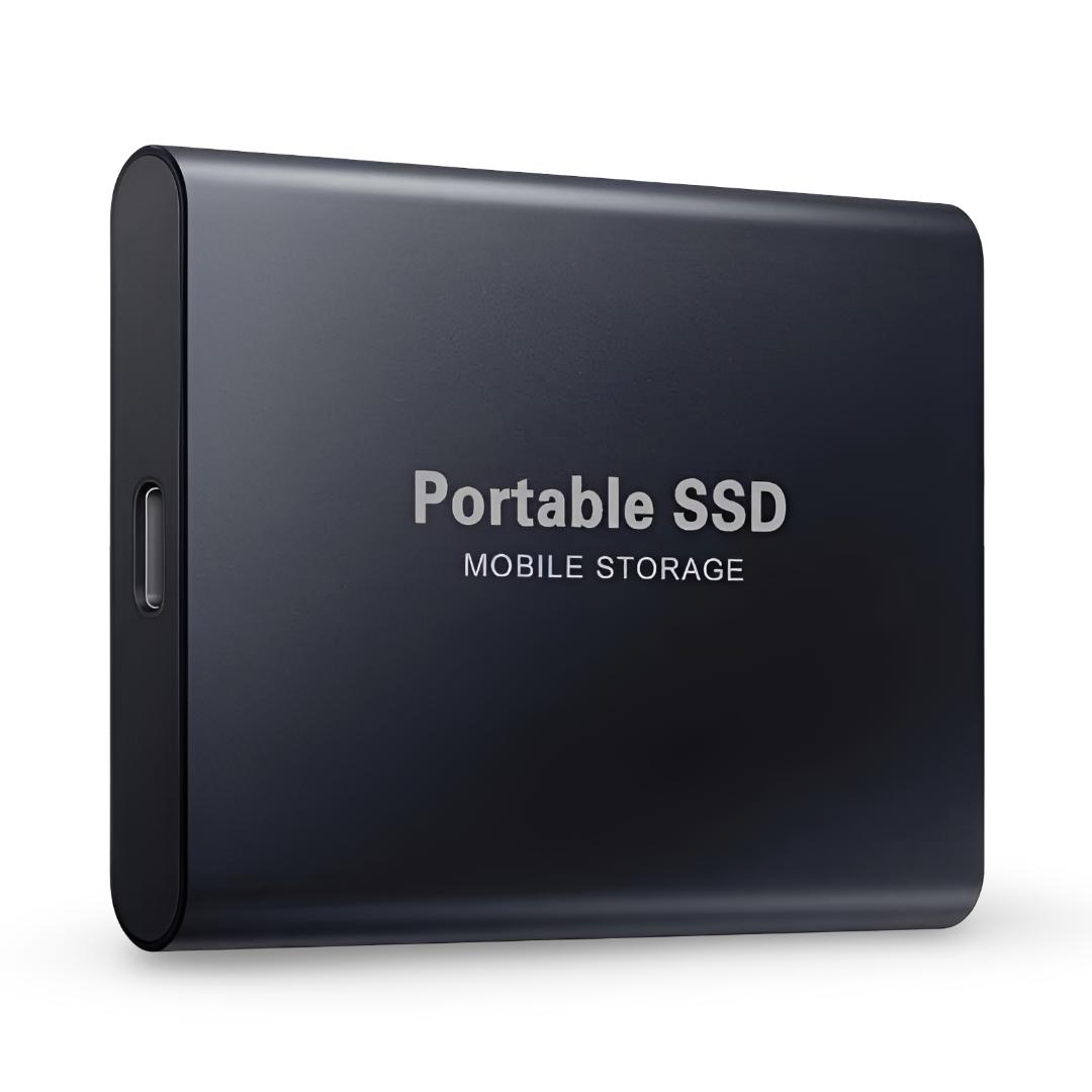 Portable SSD External Drive 512GB USB C File Storage