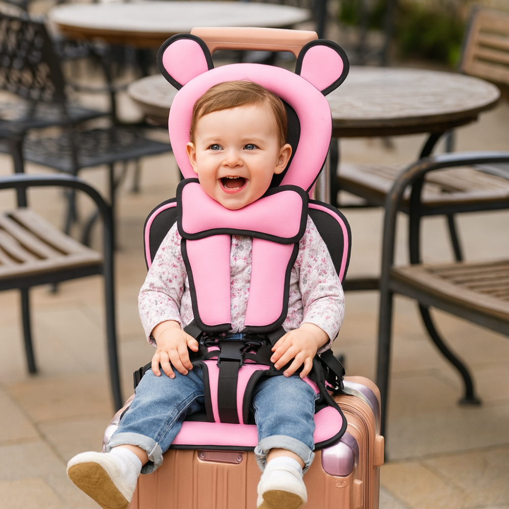 Portable Baby Travel Seat Harness Car Airplane Safety Chair