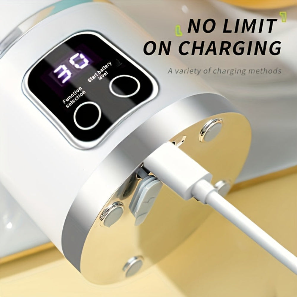 Portable Blender USB Rechargeable Mini Smoothie Juicer 3