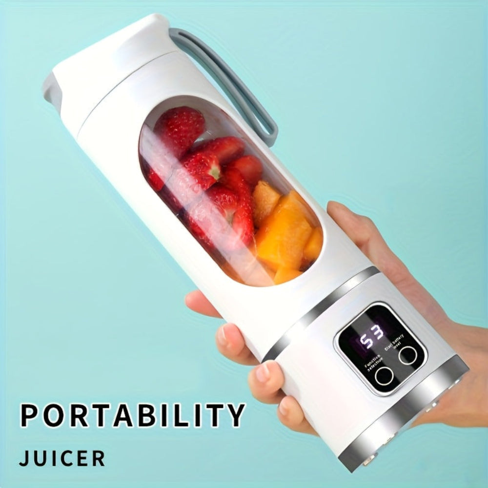 Portable Blender USB Rechargeable Mini Smoothie Juicer 4