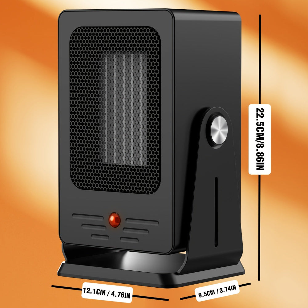 Portable Electric Space Heater Adjustable Thermostat