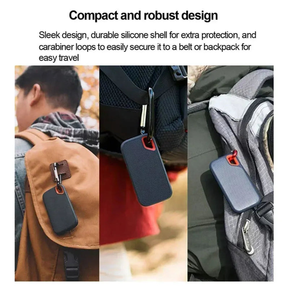 Přenosný externí SSD disk vysokorychlostní přenos dat nárazuvzdorné úložiště