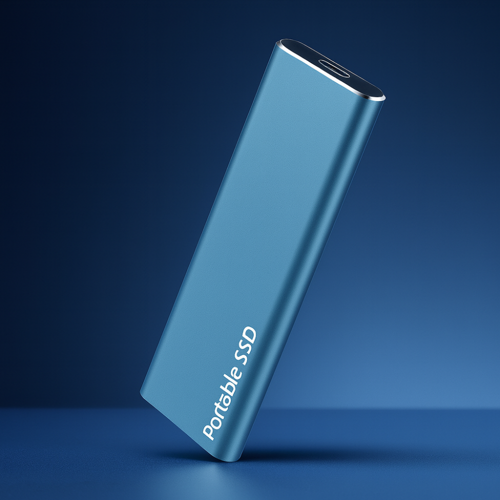 Portable External SSD High Speed Aluminum Storage Drive