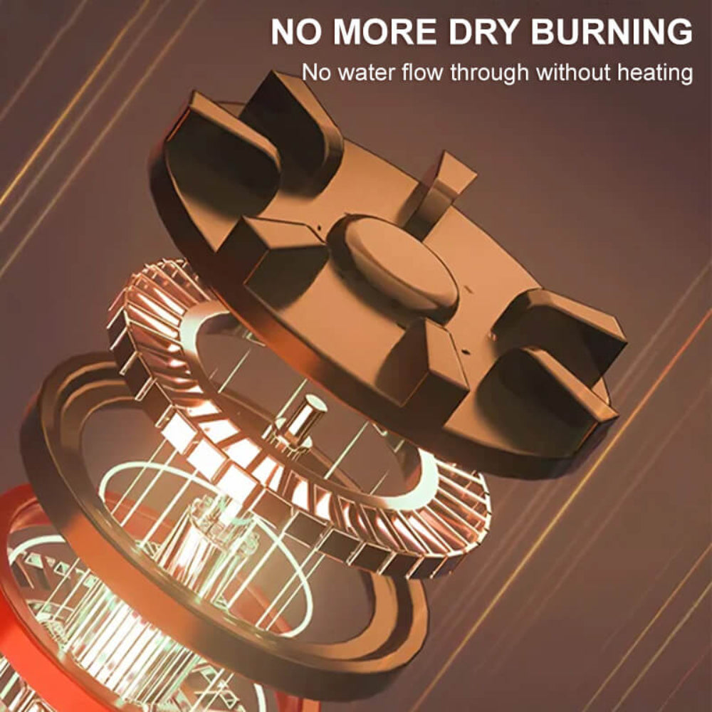 Portable Tankless Water Heater Bathroom Kitchen Sink Use