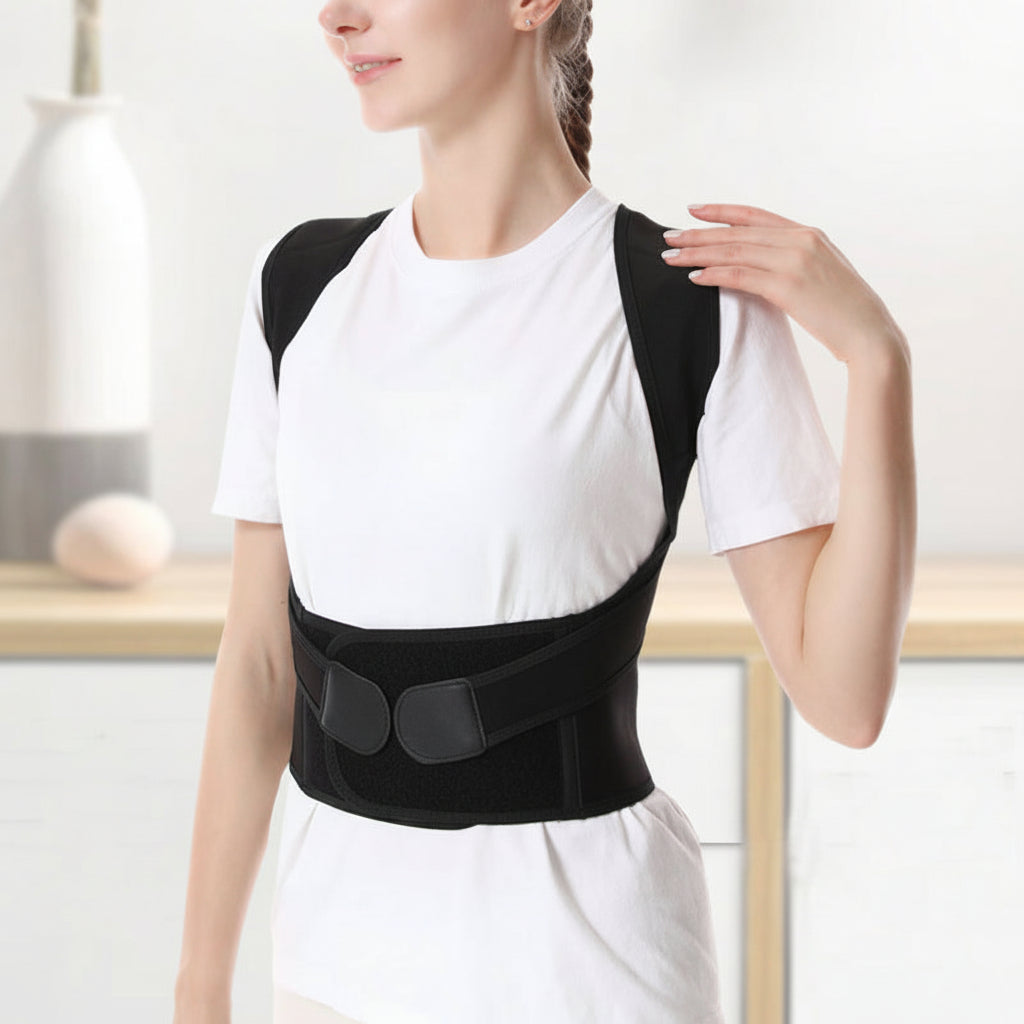 Posture Corrector Adjustable Back Support Brace Unisex