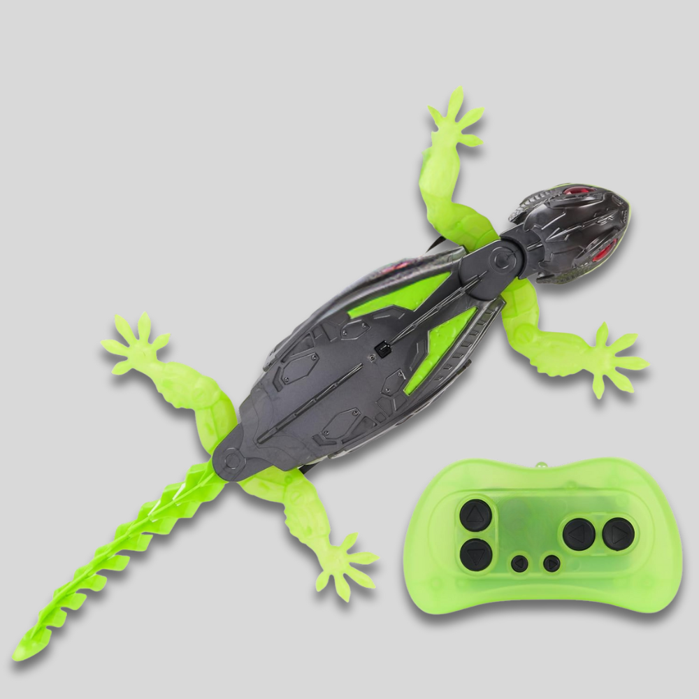 RC Toy Remote Control Glow Lizard Kids Crawling Robot Toy