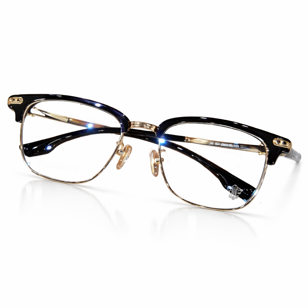 Reading Glasses Progressive Blue Light Titanium Frame